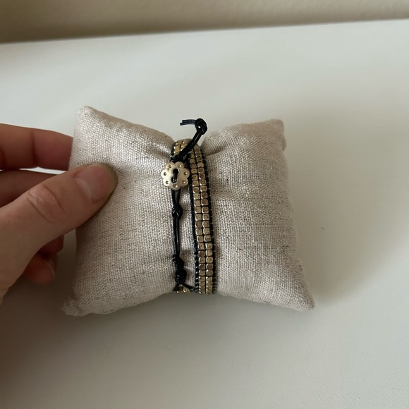 Stella and Dot Gold Nugget Wrap Bracelet - Picture 3 of 7